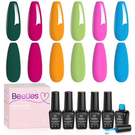 Beetles Gel Polish Set 6 Colors Boundless Energy