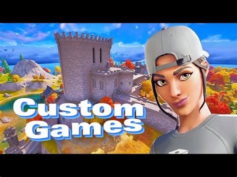 Live Fortnite Custom Games Youtube