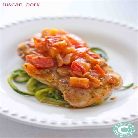 One Pan Tuscan Pork Chops