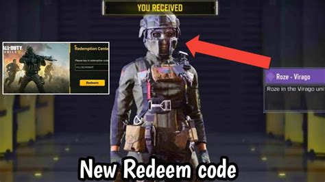 Call Of Duty Mobile Redeem Code 2022 October Cod Mobile Redeem Code