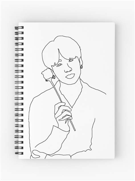 Bts Drawing Outlines Bts Comeback Bts Drawings Line Art Drawings