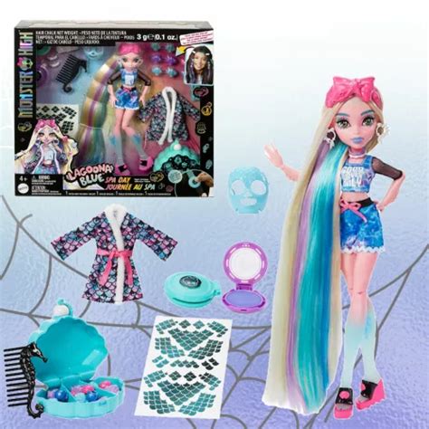 Mattel Muñeca Monster High Set Día De Spa Lagoona Blue Mattel