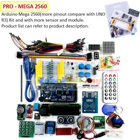 Arduino Uno R Mega Rbt School Basic Advance Ultimate Pro