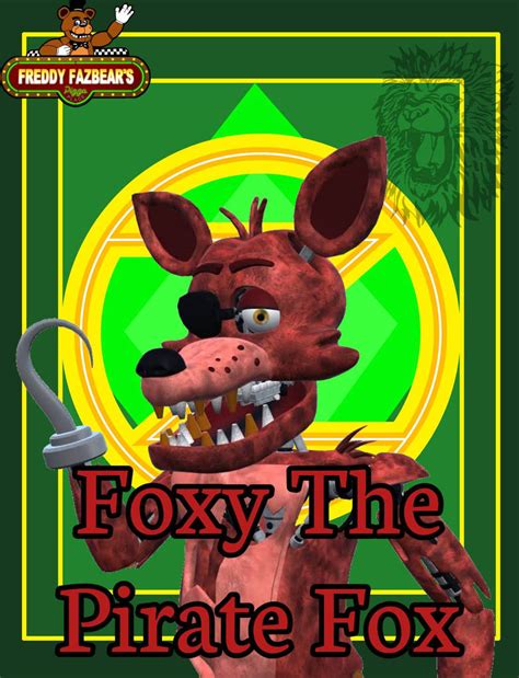 Ozian Freddy Fazbears Poster Foxy The Pirate Fox By