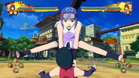 Sumire Vs Sarada Uchiha Gameplay Naruto X Boruto Ultimate Ninja Storm