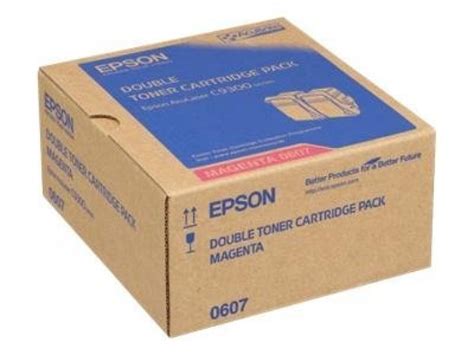 EPSON ACULASER C9300 TONER MAGENTA PACK 2 Cartuchos De Tinta Y Ton