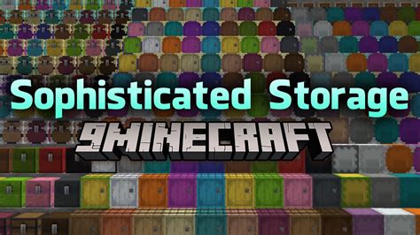 Sophisticated Storage Mod 1Minecraft