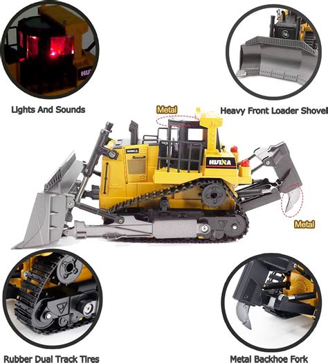 Bnam Bulldozer A Control Remoto Rc Veh Culo De Construcci N