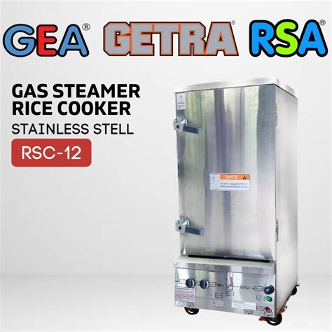 Jual Rice Steamer Getra Rsc Rsc Mesin Penanak Nasi Gas Cooker