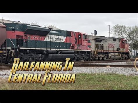 Railfanning In Central Florida Ft BNSF Ferromex YouTube