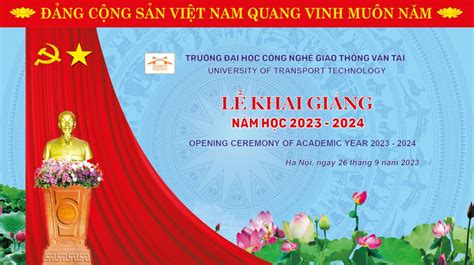 Lễ khai giảng năm học 2023-2024