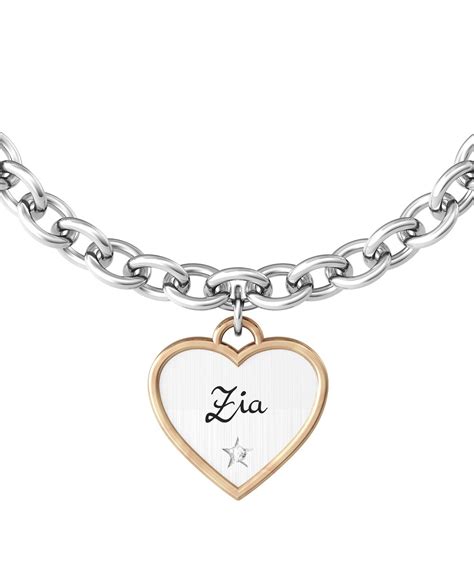 Bracciale CUORE ZIA TI VOGLIO BENE Kidult Donna 732023