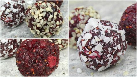 Cranberry Bliss Balls NaturallyRawsome