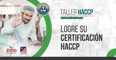 Logre su certificación HACCP Cursos