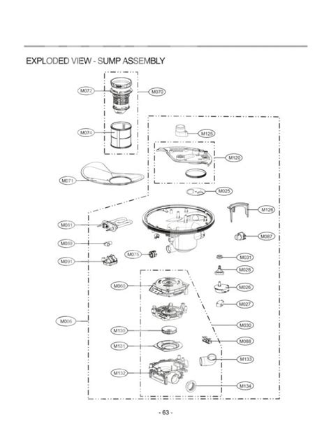 LG Dishwasher LDF7551ST Parts List | Lg dishwashers, Dishwasher ...