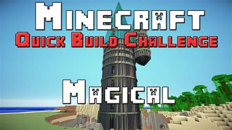 Minecraft Xbox Quick Build Challenge Quarter Finals Magical YouTube