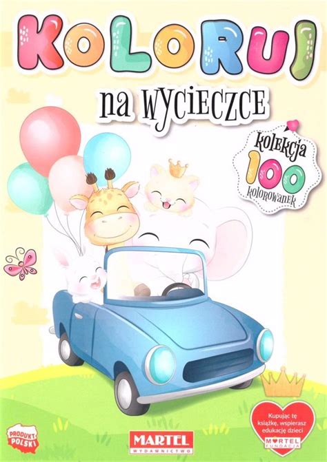 Kolorowanka Malowanka Dla Dzieci Na Wycieczce 12758379754 Książka