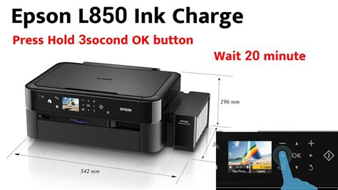 How To Ink Charge Epson L Mr Block Fix Epson L Ink Charge