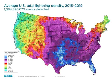 Florida Tops U S Lightning List But Not Global