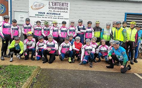 Saint Alban Cyclotouristes Ont Pass Le Brevet Des Km De Lecta