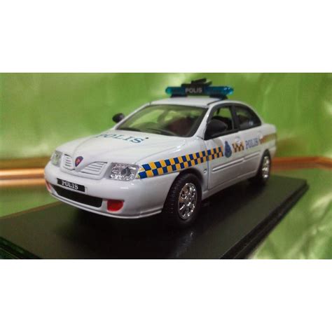 Diecast Proton Waja Polis Pdrm Scale 132 Shopee Malaysia