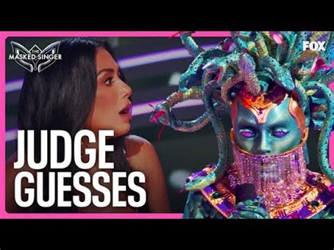 The Judges Guess Whos Under Medusas Mask Season Ep The