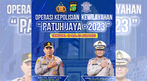 Hari Ini Dimulai Operasi Patuh Jaya Incar Pelanggaran Pelanggaran Berikut