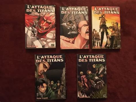 Lot De Manga L Attaque Des Titans Pisodes Pika Dition Eur