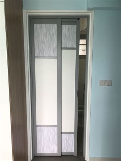 Slide Swing Toilet Door Toilet Bathroom Renovation Singapore