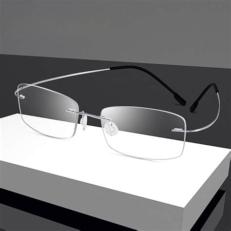 Business Ultra Light Titanium Alloy Ultra Elastic Metal Danyang Glasses