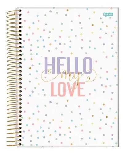 Cuaderno En Espiral La Creme Hello Jandaia Materia Hojas