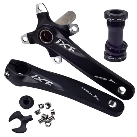 Ixf Mm Bcd Mtb Bike Crankset Aluminum Alloy Bicycle Crank Arm