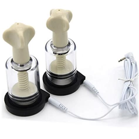 Wholesale Electric Shock Suction Cupping Breast Massager Breast