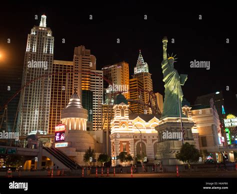 New York New York hotel in Las Vegas Stock Photo - Alamy