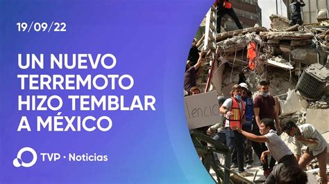 Fuerte Terremoto En M Xico Youtube