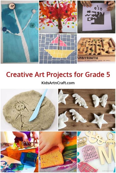 Creative Art Projects for Grade 5 - Kids Art & Craft