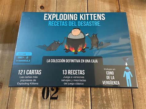 Recetas Del Desastre Exploding Kittens Jariegos Collections