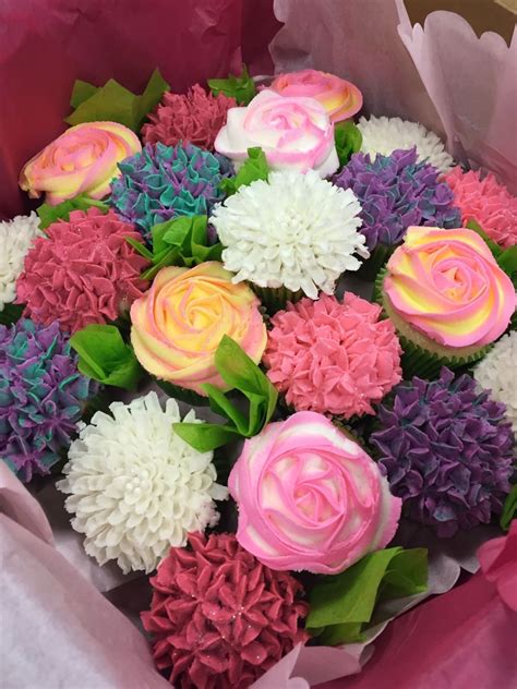 Cupcake Bouquet Cupcake Flower Bouquets Flower Cupcakes Cupcake Bouquet