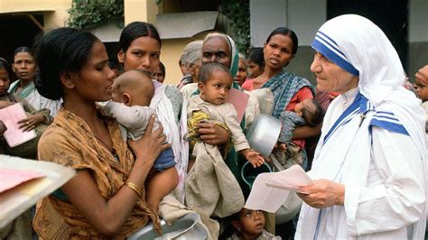 Mother Teresa With Her Family