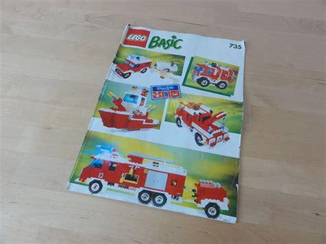 Lego Basic 735 Bauanleitung Kaufen Auf Ricardo