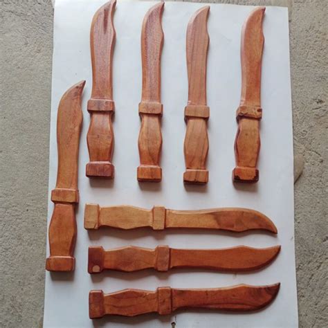 Jual Belati Ipsi Silat Beladiri Bahan Kayu Shopee Indonesia