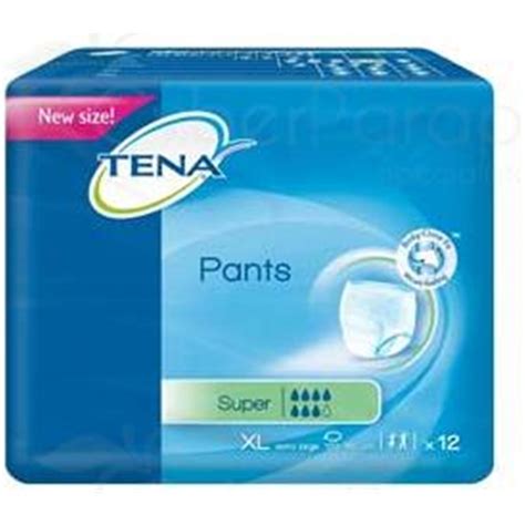 Tena Pants Super Slip Superabsorbent Disposable Urinary Incontinence