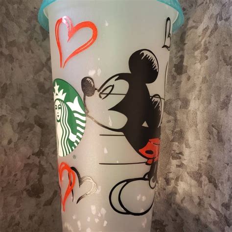 Minnie Starbucks Svg Etsy