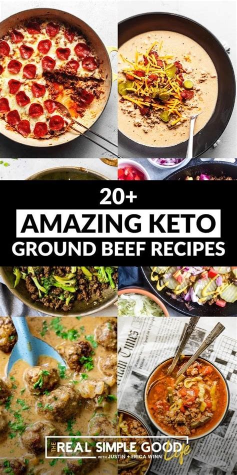 20 Amazing Keto Ground Beef Recipes Real Simple Good