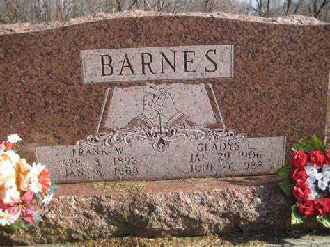 Frank William Barnes 1892 1968 Find A Grave Memorial