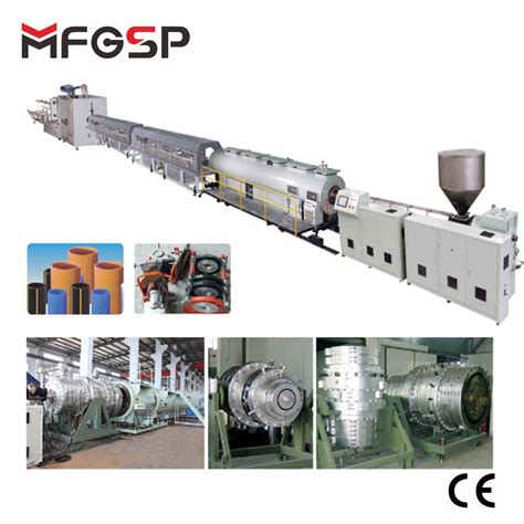 High Automation Hdpe Water Gas Supply Pipe Extrusion Line Pe Pp Abs