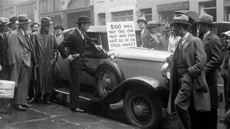 Stock Market Crashes On Black Tuesday October 29 1929 History