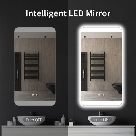 Elegantly Designed Touch Sensor Led Bathroom Mirror Wholesale Led