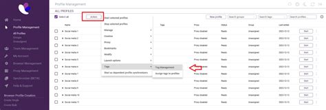 Guide How To Use The Tagging System Of Incogniton To Assign Markers