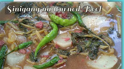 Delata Recipe Gawing Sinigang Ang Corned Beef Ulam Ideas Masarap At Madaling Lutuin Youtube